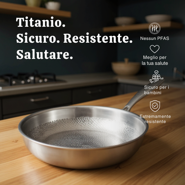Duo Essenziale: Set di 2 Padelle + Utensili