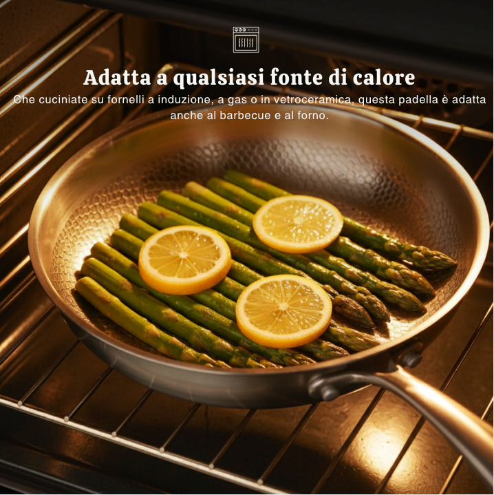 Duo Essenziale: Set di 2 Padelle + Utensili